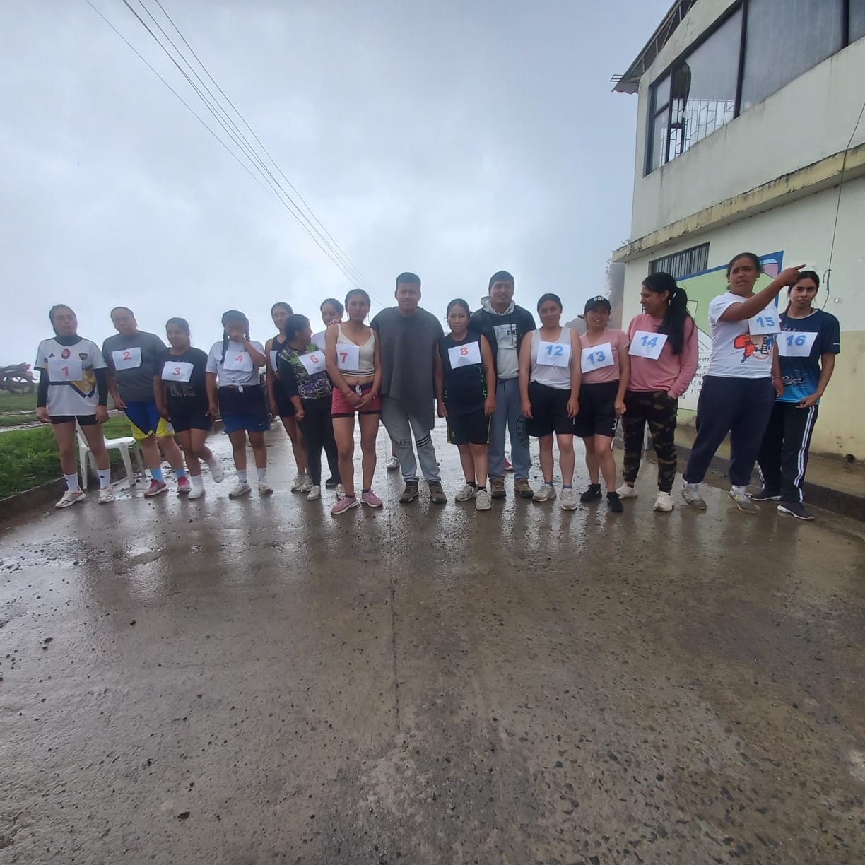 Atletas Preparándose